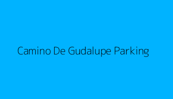 Camino De Gudalupe Parking